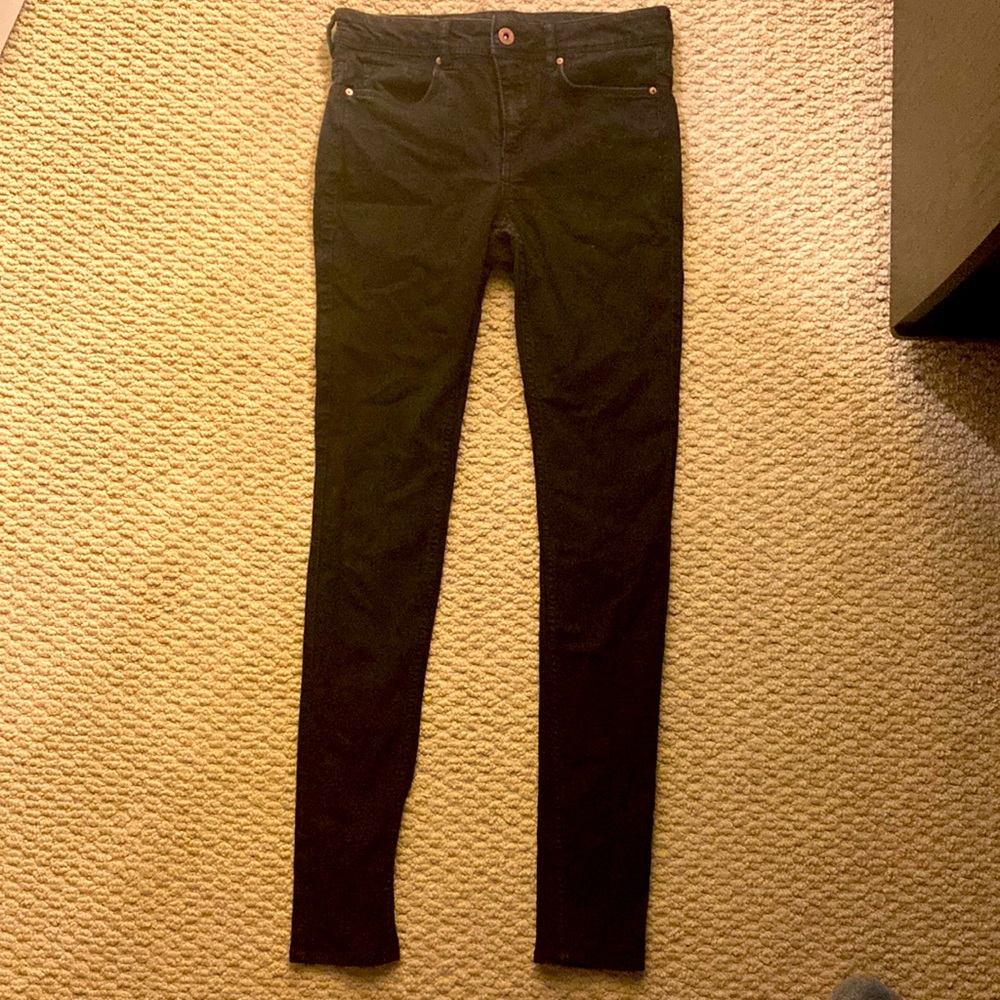 H&M WOMENS BLACK JEANS